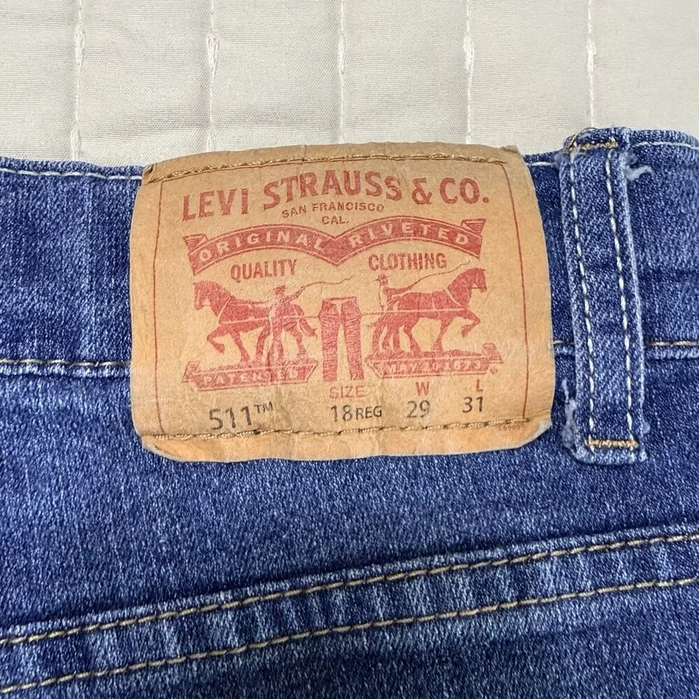 Levi’s Performance 511 Slim Jeans | 18 Reg | W29xL31